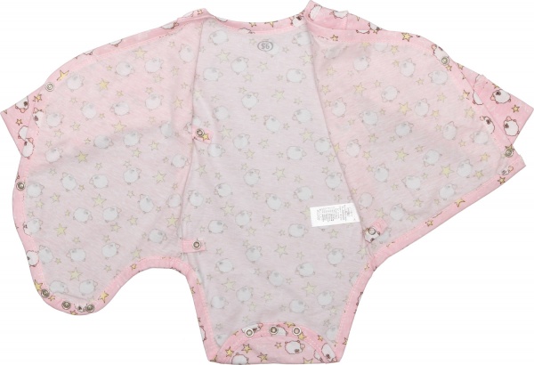 Комбинезон ясельный для девочки Фламинго р.62 розовый 146-130 