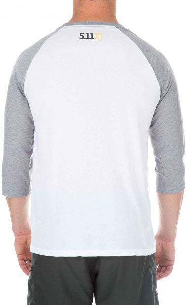 Футболка 5.11 Tactical Snake Sledge Raglan Tee р. XL white 41211FJ