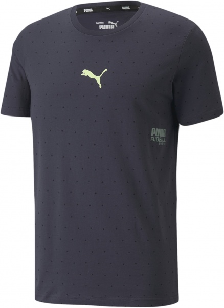 Футболка Puma FU?BALL STREET Tee 65759105 р.XL темно-синій