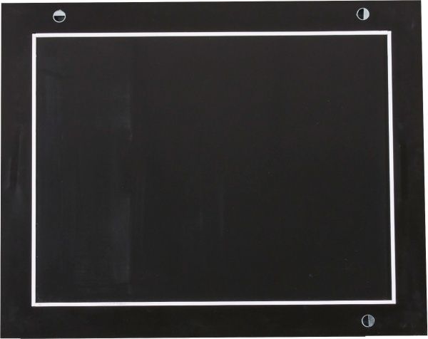 Дзеркало Aqua Rodos Беатріче 100 чорне патина хром 