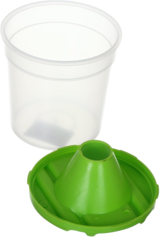 Стакан-непроливайка одинарный зеленый Nota Bene