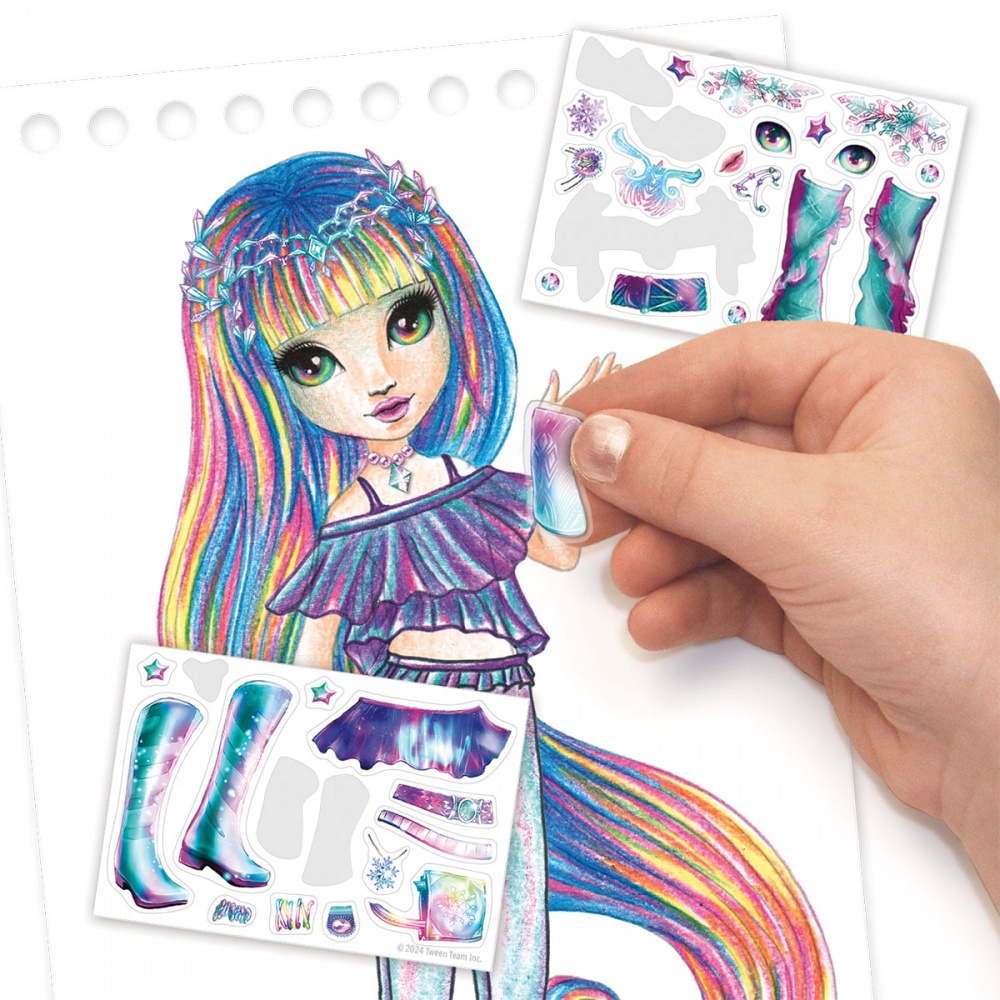 Набор для творчества Nebulous Stars Скетчбук дизайнера: Айседора, возьми в дорогу 11450