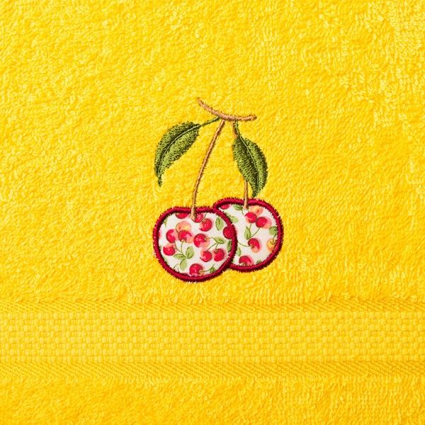 Набор салфеток Вишни 40x70 см желто-зеленый IDEIA 