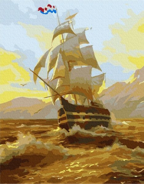 Картина за номерами Долаючи хвилі BookOpt 