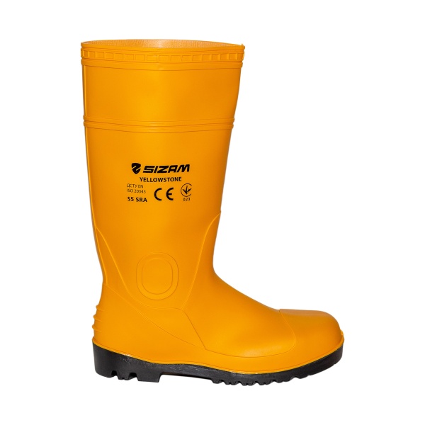Сапоги резиновые Sizam Yellowstone р.42 36286 желтый