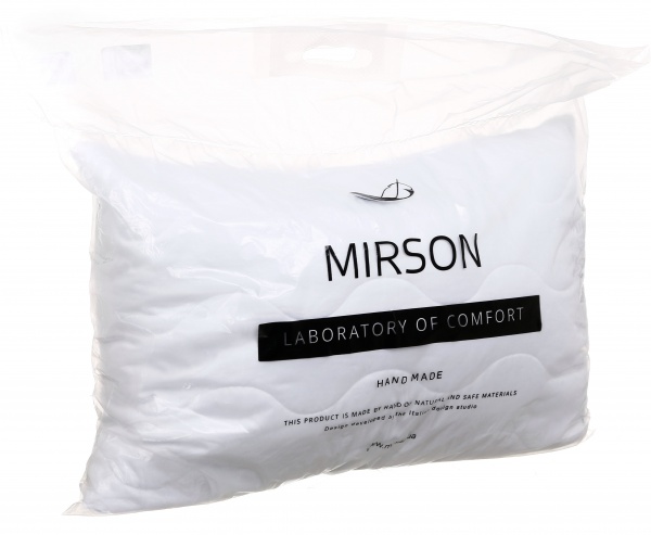 Подушка Антиалергенна №1701 Eco Light White Soft MirSon 50x70 см білий