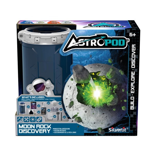 Ігровий набір Astropod з фігуркою – Місія Досліди місячний камінь 80338