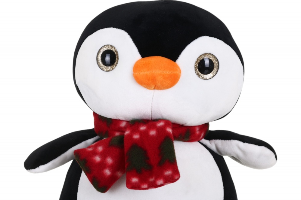 М'яка іграшка HW Пінгвін 38 см чорний HF10746A 15'