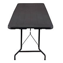 Стол Time Eco ТЕ-1847 74x180 см черный