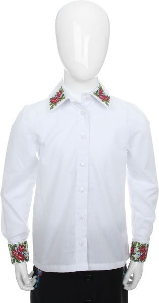 Вышиванка Эдельвика р.146 красныйзеленый 641-18/09 