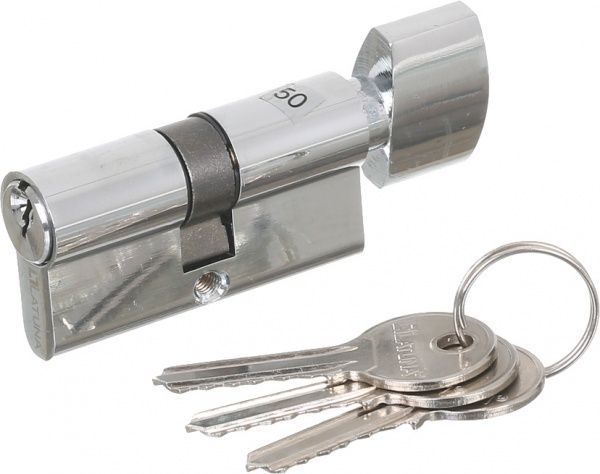 Замок врезной с ручками Blazer SN/CP PZWC 62 мм никель