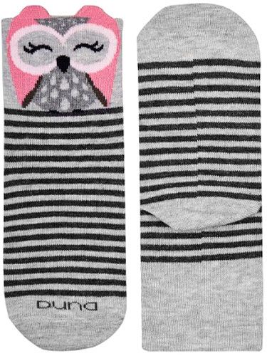 Шкарпетки дитячі Duna 4004 р.22–24 сірий із рожевим 