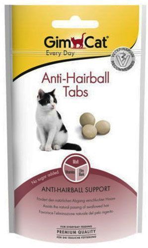 Таблетки Gimpet GimCat Every Day Anti-Hairball 40 г