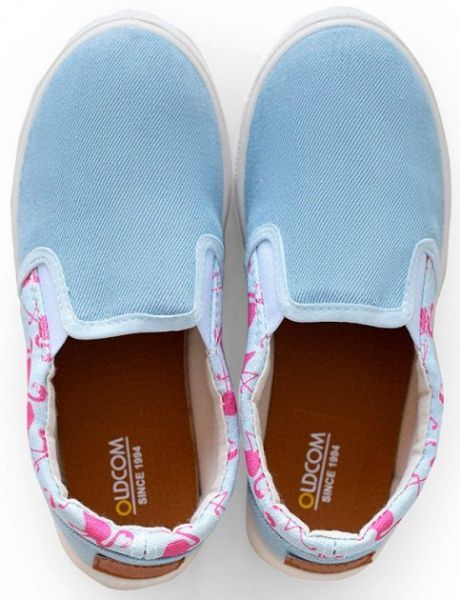Кеды Олдком Boston Фламинго р.32 голубой 