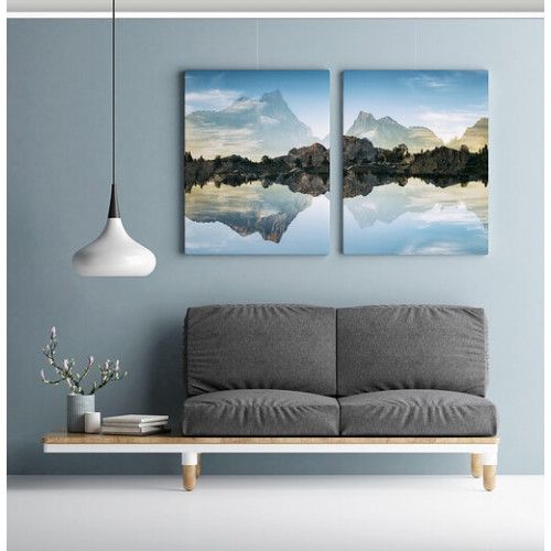 Комплект для подвеса двух картин Up Rail Комфорт 200 см 20 кг/м белый Artiteq