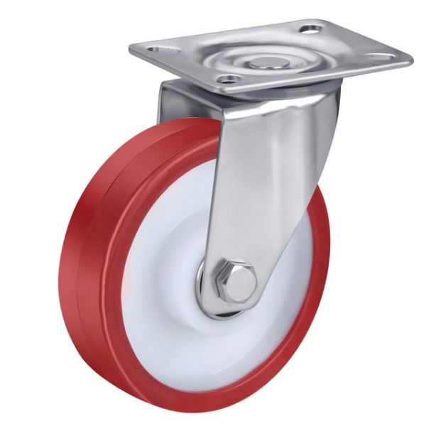 Колесо поворотное полиуретановое серия 43 d160 мм Rader