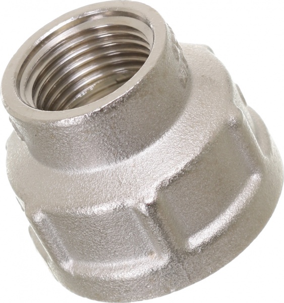 Муфта редукційна ВВ Rhein 1/2 x 1 (нікель)