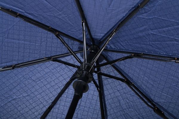 Парасолька Абстракція, складна, автомат синій 