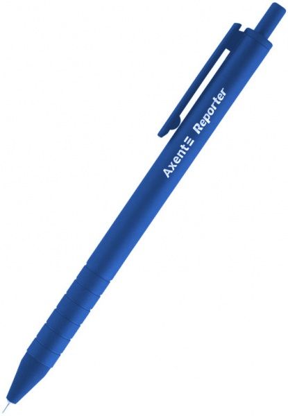 Ручка масляная Axent Reporter синяя 33113 
