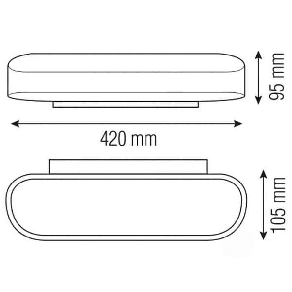 Светильник настенный HOROZ ELECTRIC BELEN-12 белый 029-003-0012-010 