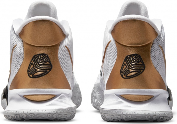 Кроссовки Nike KYRIE 7 CQ9326-101 р.US 9 бело-черный