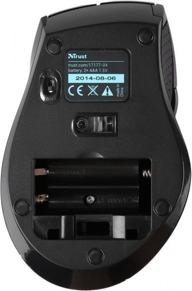 Миша Trust Maxtrack Mini BlueSpot black 