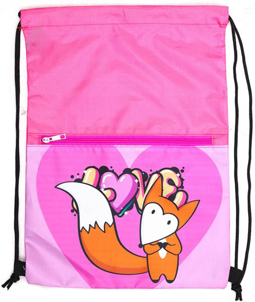 Сумка для взуття з блискавкою Love Fox