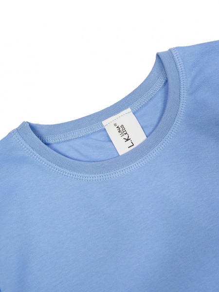 Піжама унісекс Luna Kids Кролик р.146 блакитний 