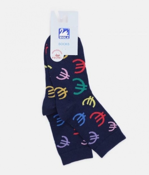 Носки детские для мальчиков Wola W44.P01 220 р. 33-35 синий 