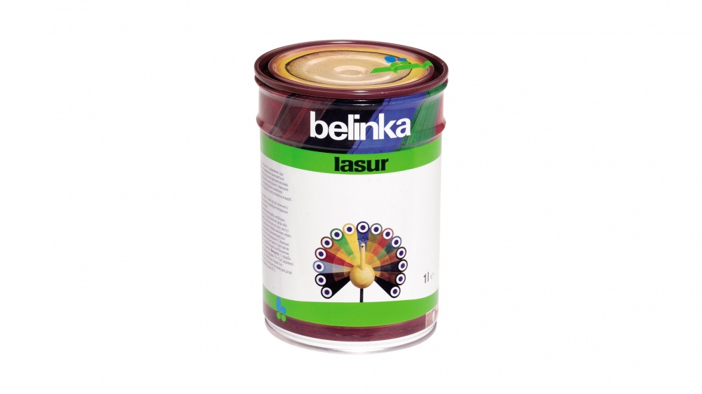 Фарба-лазур Belinka Lasur 29 кам'яно-сірий мат 29 л