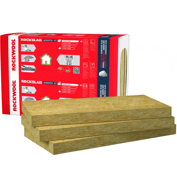Базальтовая вата ROCKWOOL RockSlab Acoustic 50мм 4,88кв.м