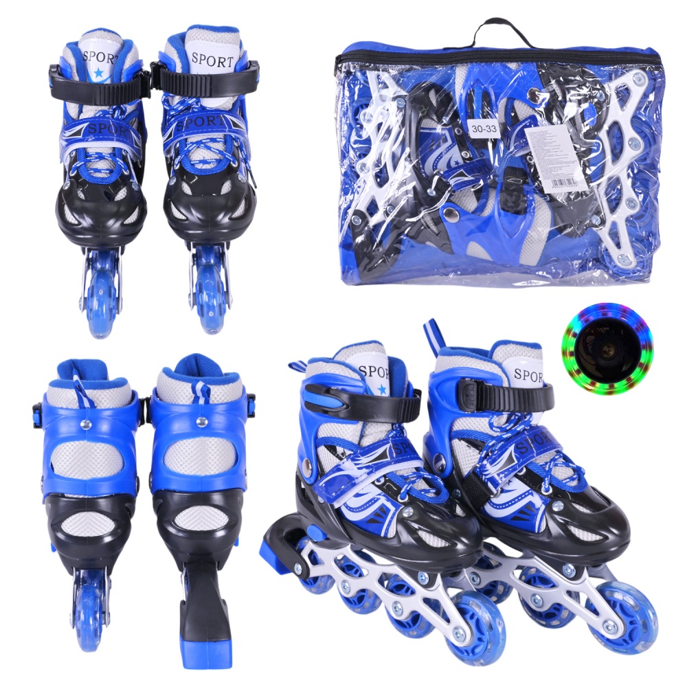 Роликові ковзани Shantou S RL25504 р. 30-33 в асортименті