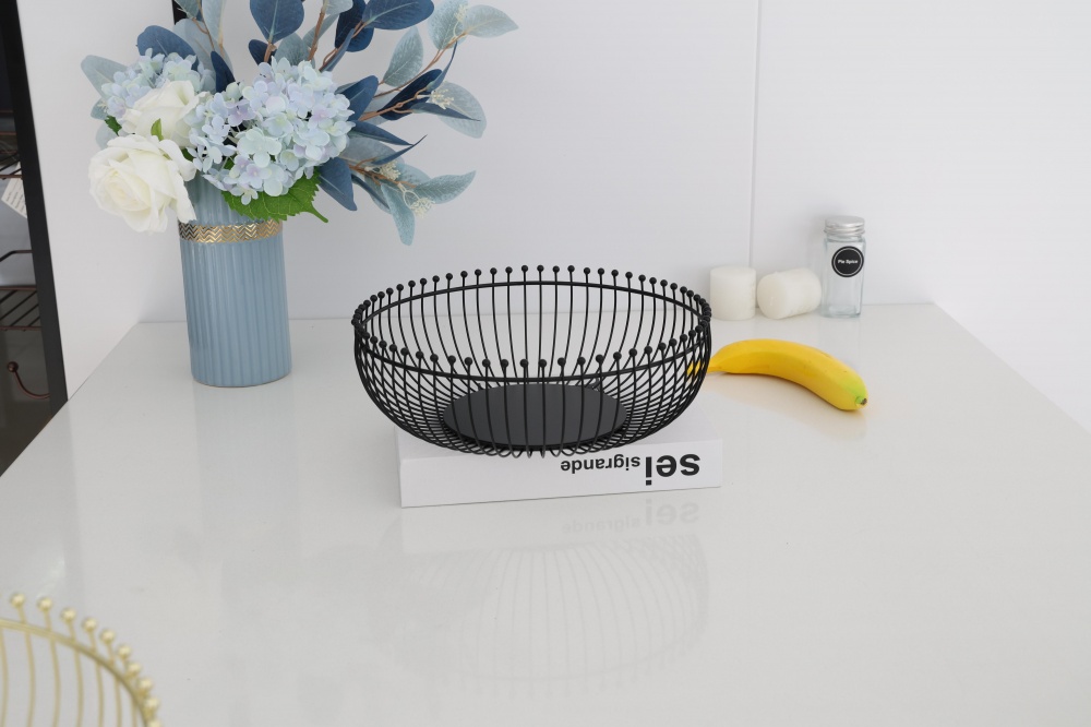 Корзинка для фруктов Flamberg Premium Filo 28.5X9.5 см черный