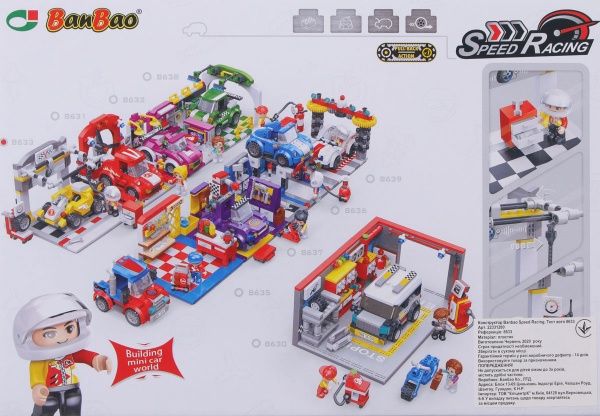 Конструктор BanBao Speed Racing Тест авто 8633
