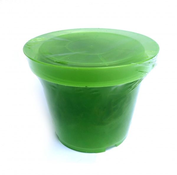 Комплект для пересадки орхидей D150 круглый салатовый 