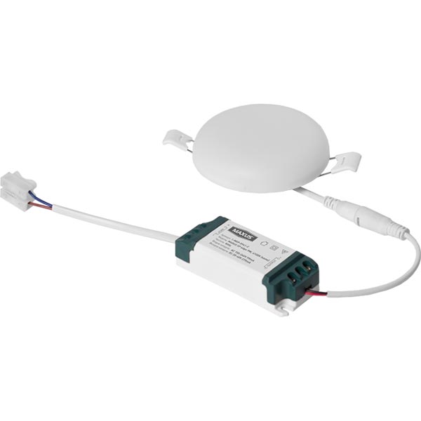 Светильник точечный Maxus Sp Edge круг LED 9 Вт 4100 К белый 