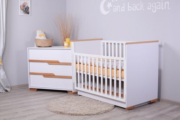 Комод Veres Сіетл 900 біло-буковий 33.2.37.2.15 