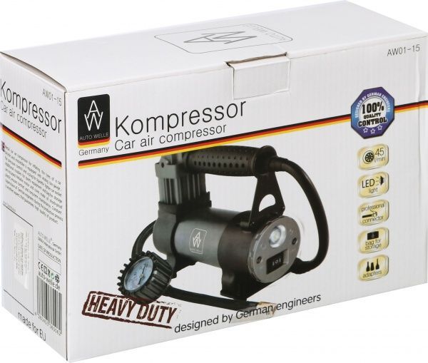Компресcор автомобильный Auto Welle AW01-15