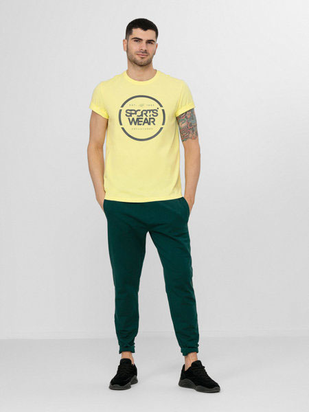 Футболка 4F H4L22-TSM035-73S р.XL желтый