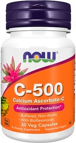 Витамин С Now Foods Аскорбат Кальция-С 30 шт./уп. 