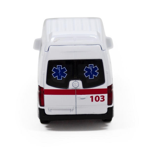 Автомодель TechnoDrive 1:32 Mercedes-Benz Sprinter Скорая помощь 250295