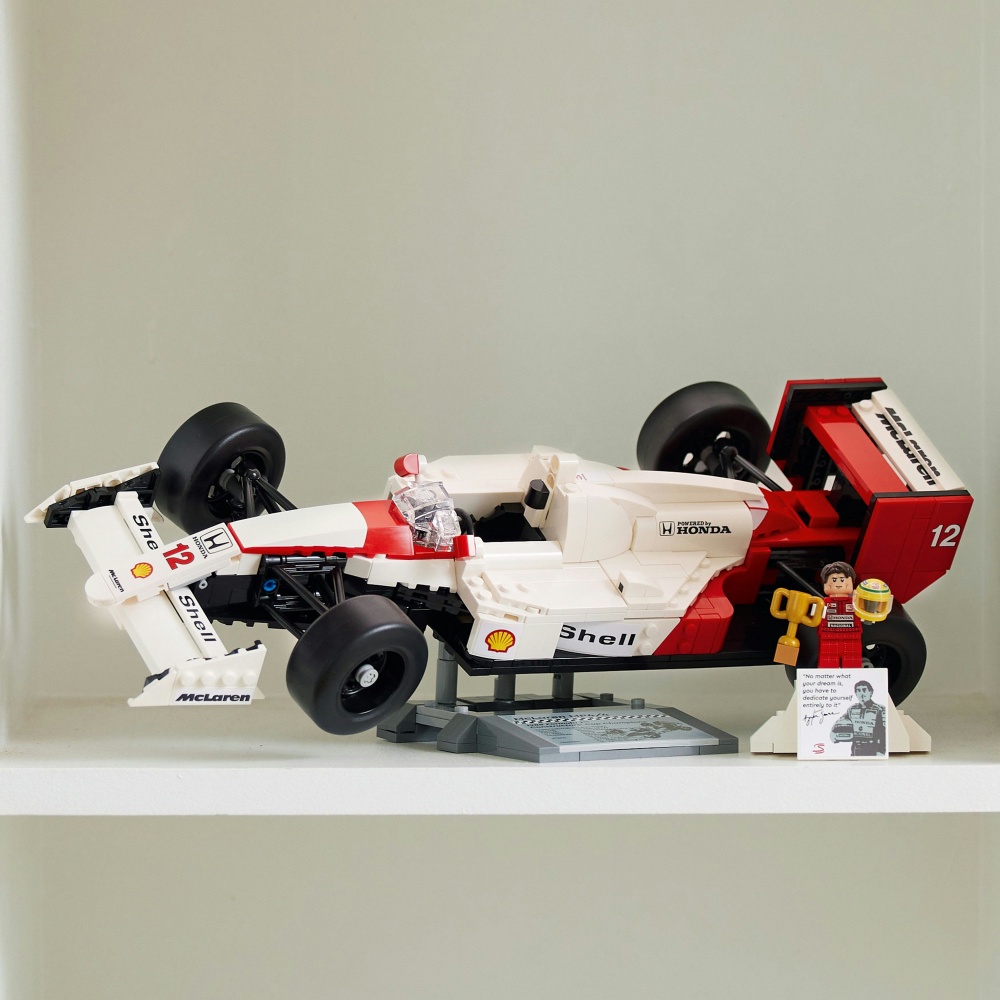 Конструктор LEGO Icons McLaren MP4/4 і Айртон Сенна 10330