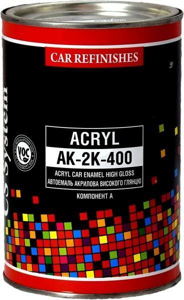 Автоэмаль акриловая АК-400 CS System 1000 мл 671 Светло-серая