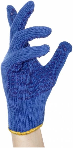 Рукавички MasterOK MASTER-80ТВ трикотажні з покриттям ПВХ крапка XL (10)