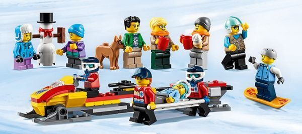 Конструктор LEGO City Горнолыжный курорт 60203