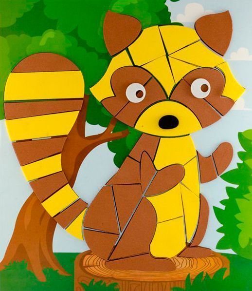 Набор для творчества мягкая мозаика 