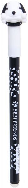 Ручка гелевая пиши-стирай Щенок черная 