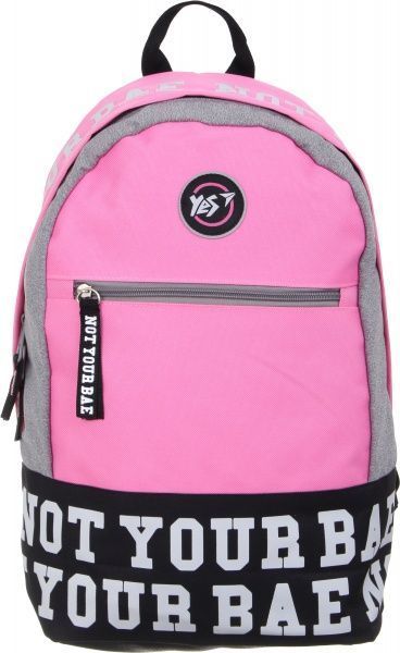 Рюкзак молодежный YES Private T-101 розовый/черный (558405)