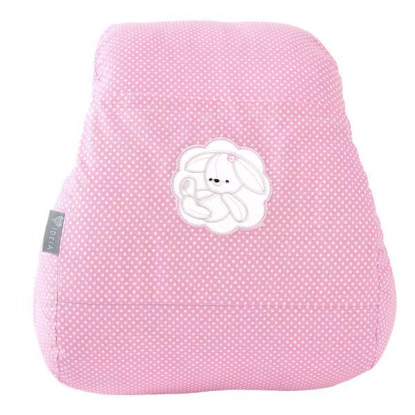 Подушка для годування IDEIA Mini Горошек 28х30 см рожевий 