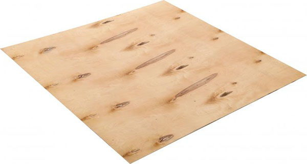 Фанера ФК 1525x1525x6 мм сорт 3/4